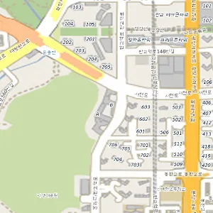 경기 성남시 분당구 정자동 단기렌트카 데일리렌터카 위치