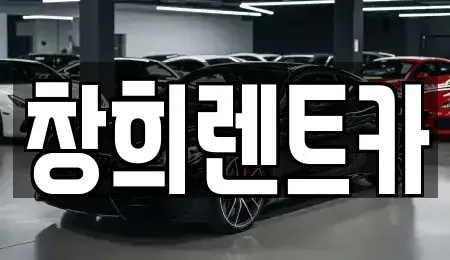 경기 수원시 영통구 신동 렌트카 전문 창희렌트카