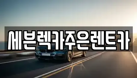 경기 용인시 기흥구 언남동 렌트카 전문 세븐렉카주은렌트카