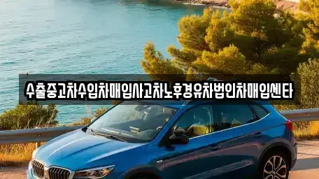 경기 파주시 월롱면 중고차매입 전문 수출중고차수입차매입사고차노후경유차법인차매입센타