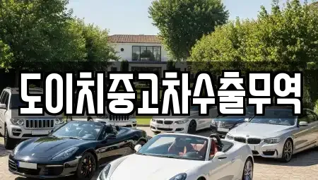 경상남도 양산시 산막동 중고차매매 전문 도이치중고차수출무역