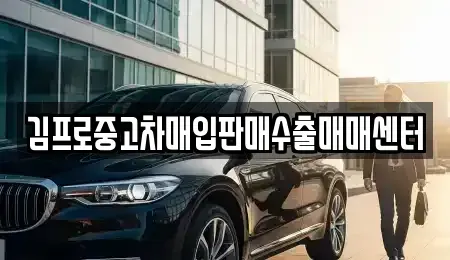 부산 서구 토성동5가 중고차매매 전문 김프로중고차매입판매수출매매센터