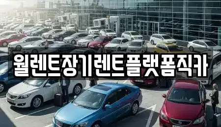 서울특별시 종로구 신영동 장기렌트카 전문 월렌트장기렌트플랫폼직카